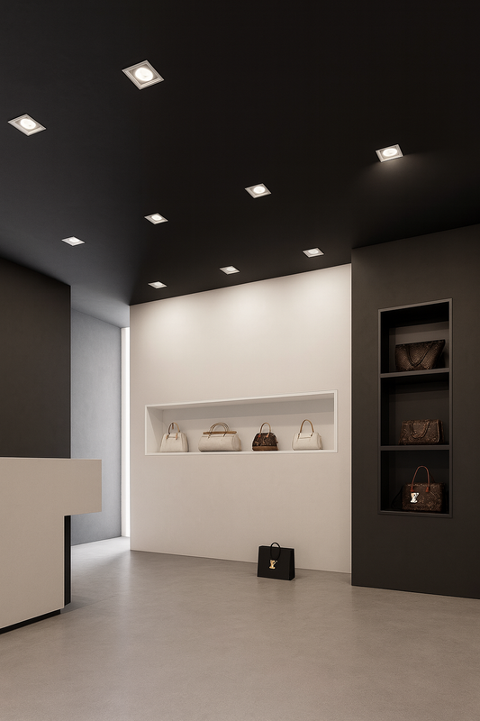 Application image for the square frame spot light