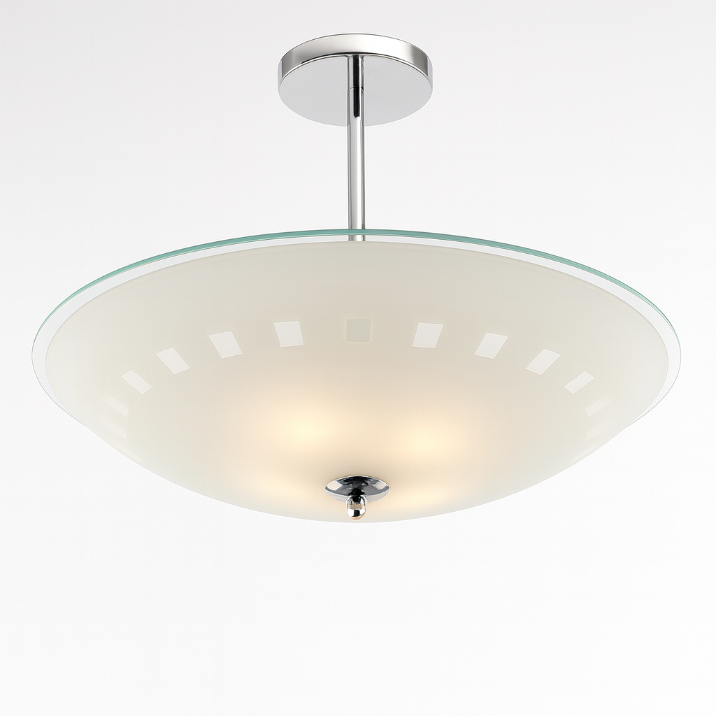 Suspended decorative light with E27 base lamp