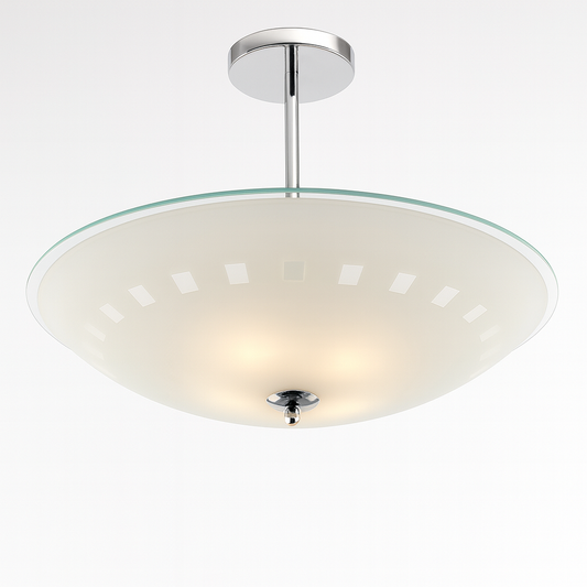Suspended decorative light with E27 base lamp