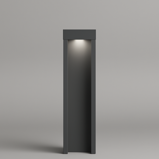 Dark gray outdoor wall light fixture COB/SMD base lamp