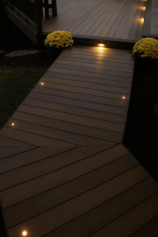 Application image of the inground up light