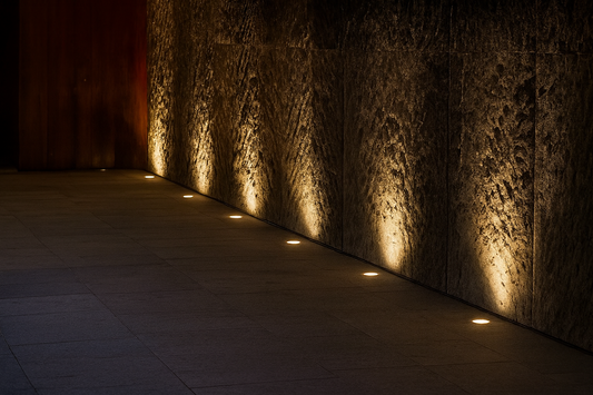 Application image of the inground up light 82531