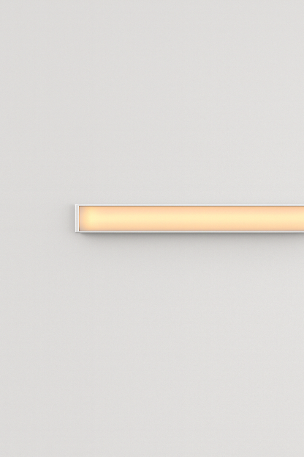 Mounted aluminium profile with COB/SMD base lamp