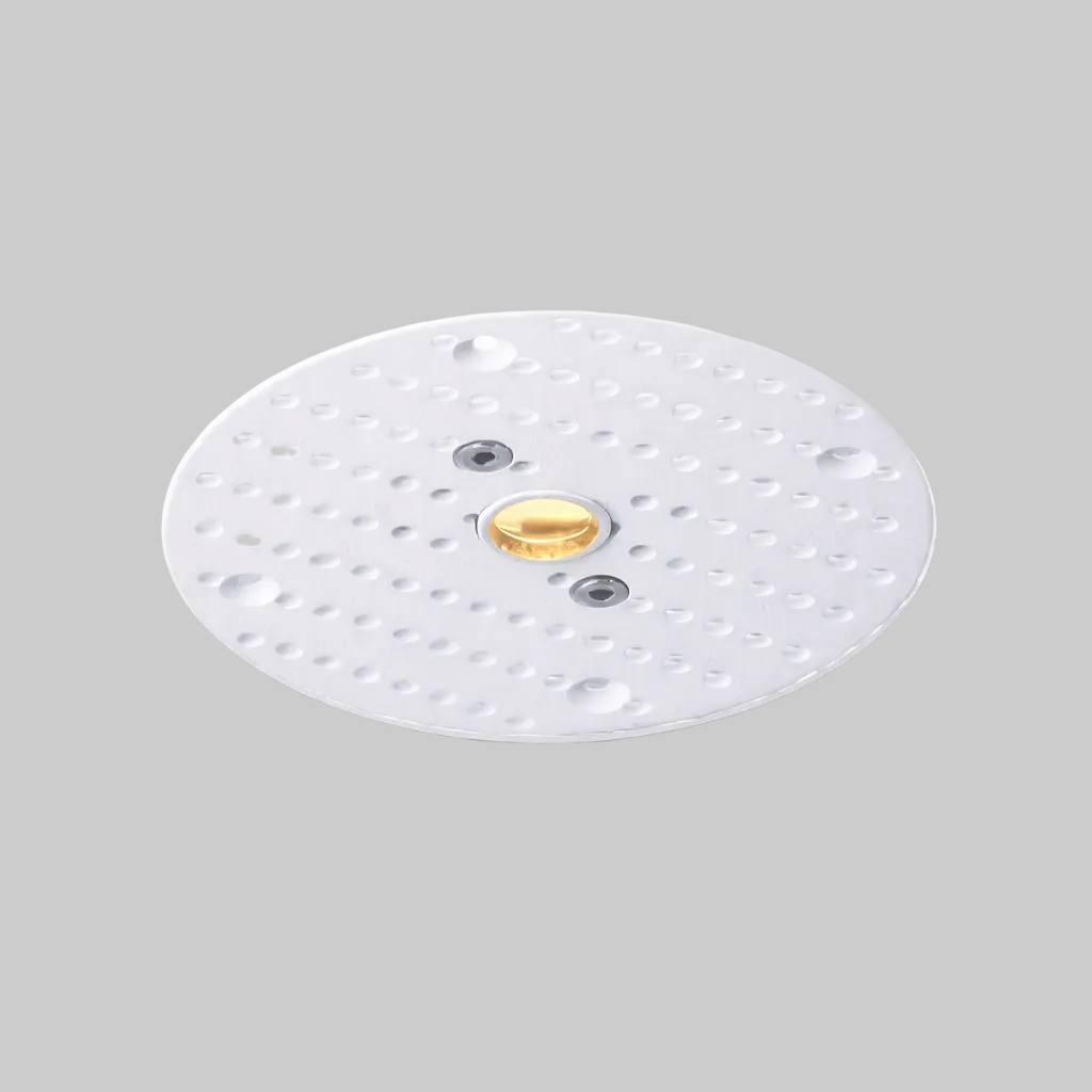 Trimless recesed LED ceiling light