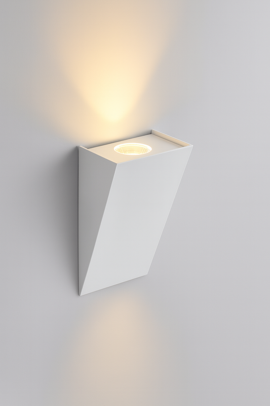 Wall mounted light with COB/SMD base lamp