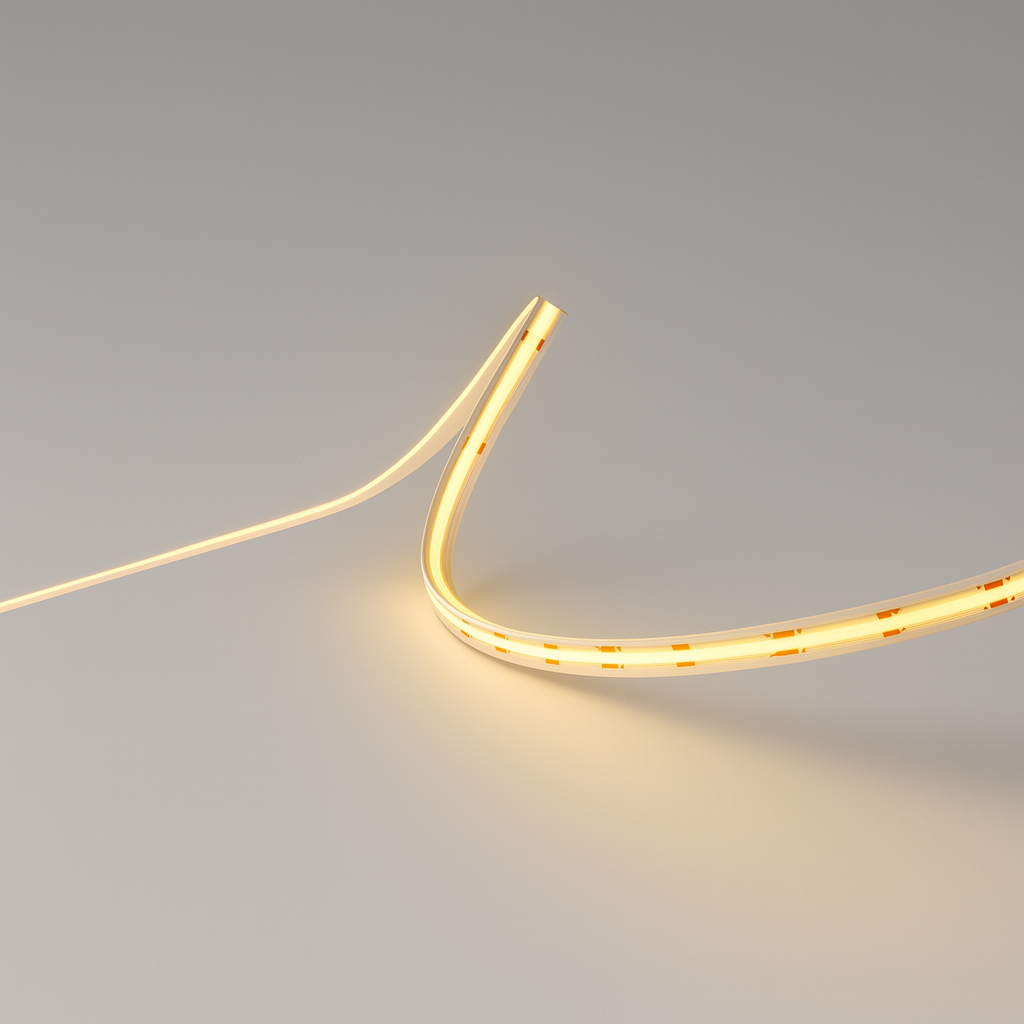 Neon strip light with COB/SMD base lamp