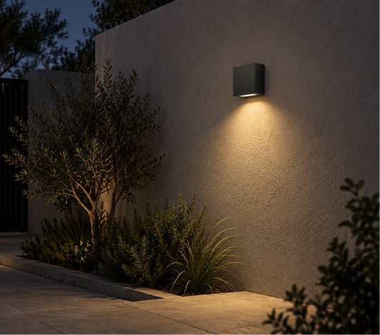 Modern wall light in UAE