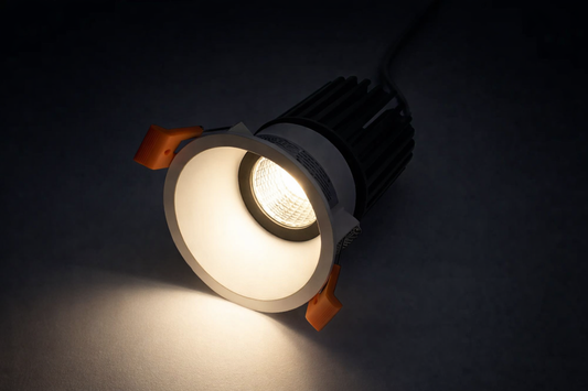 Light bulb on a dark background