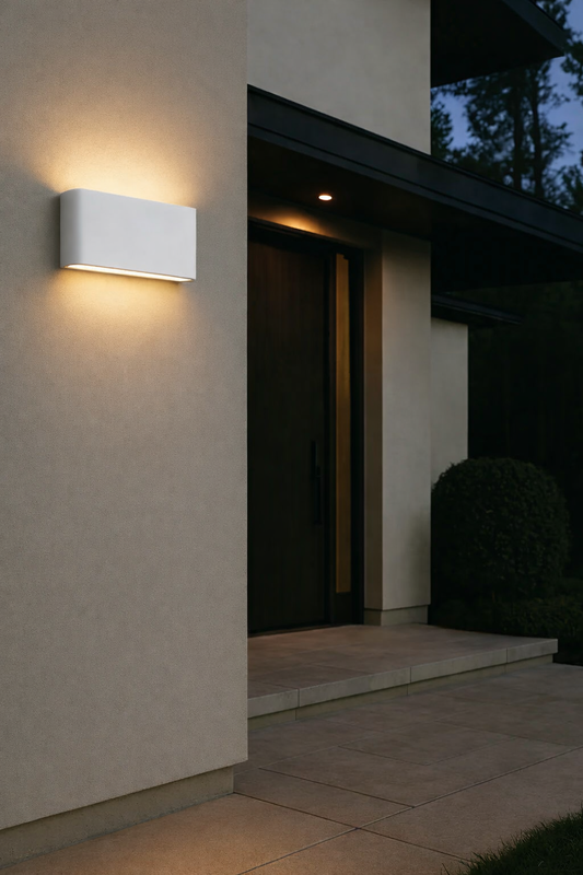 Modern outdoor wall light
