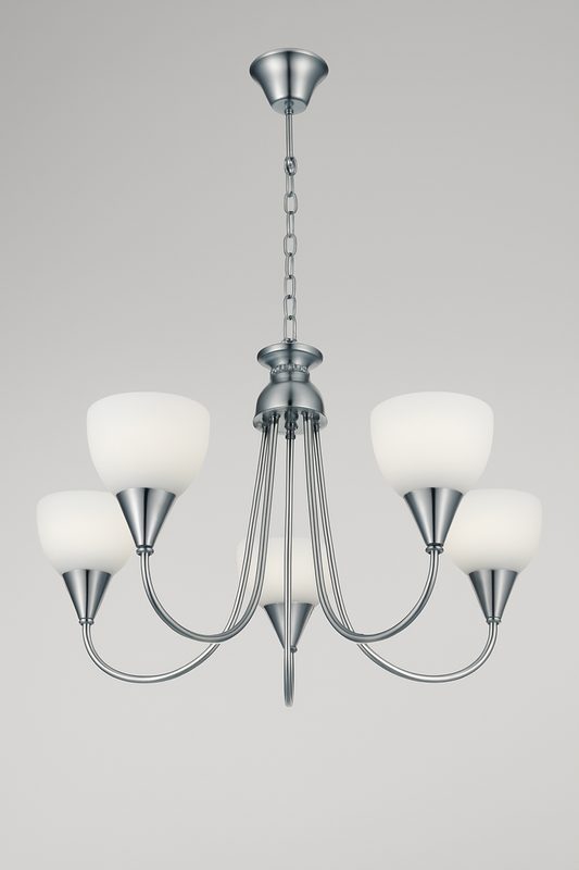 Suspended decorative light with E27 base light