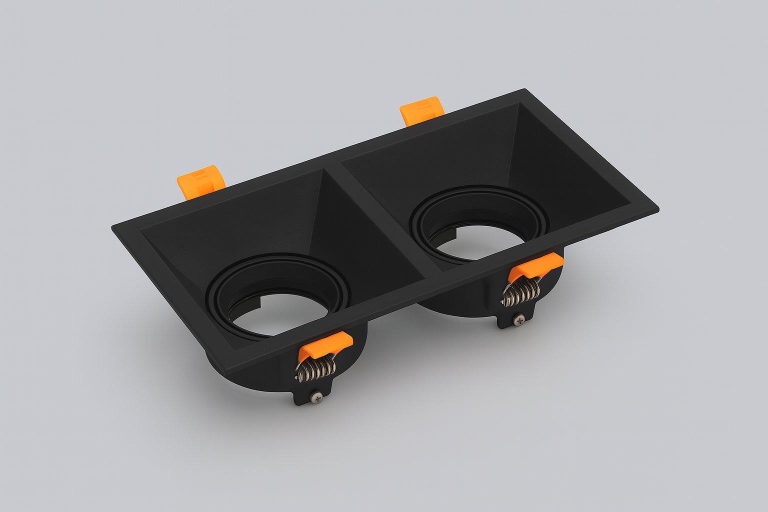 Double MR16 Base recessed spotlight