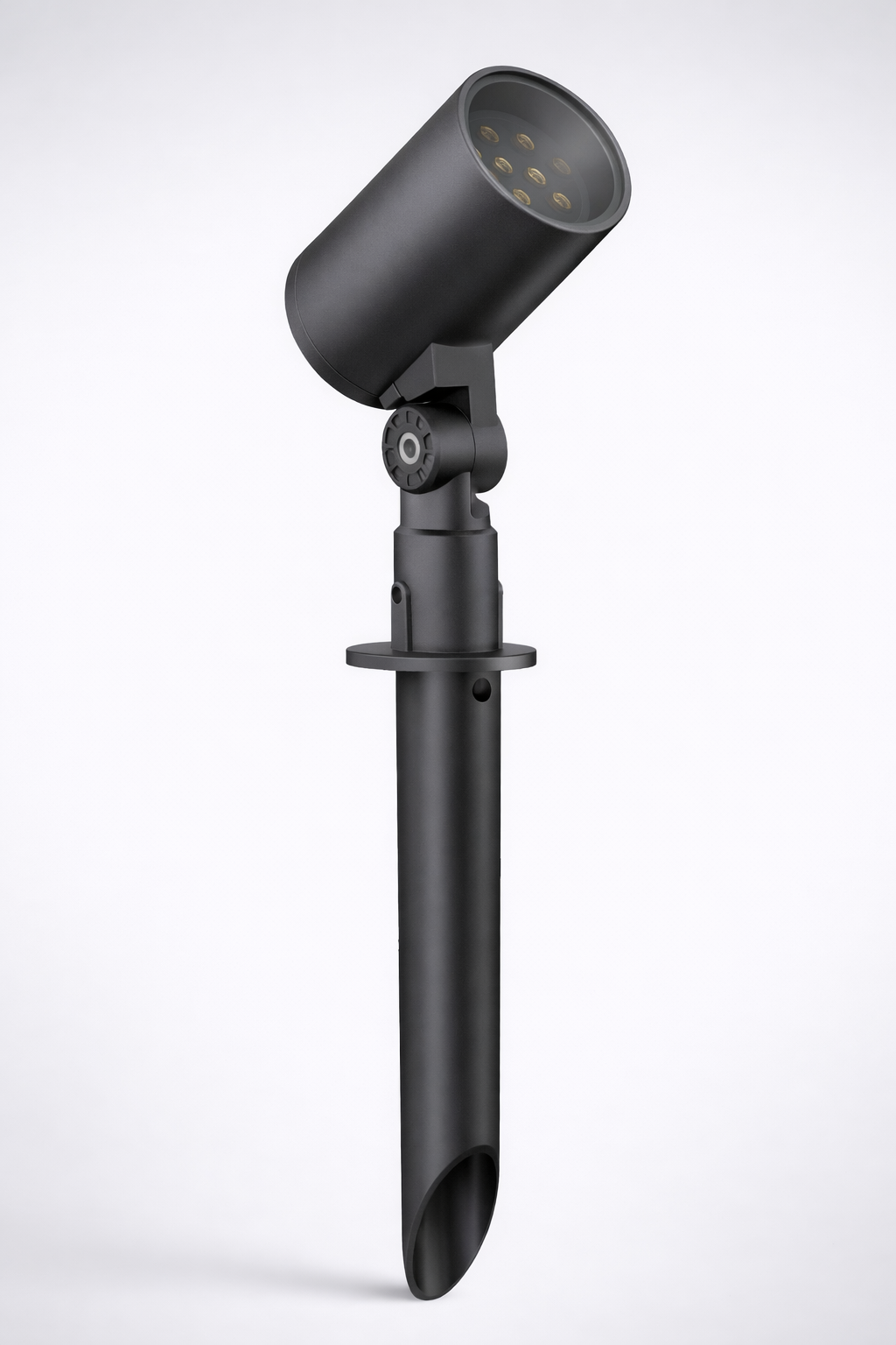 Mounted landscape spotlight