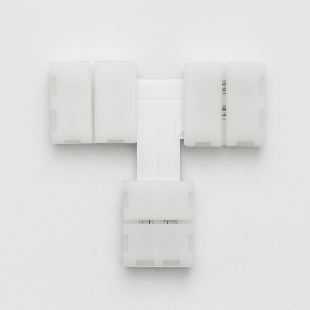 Strip to Strip T joint connector COB/SMD base lamp holder