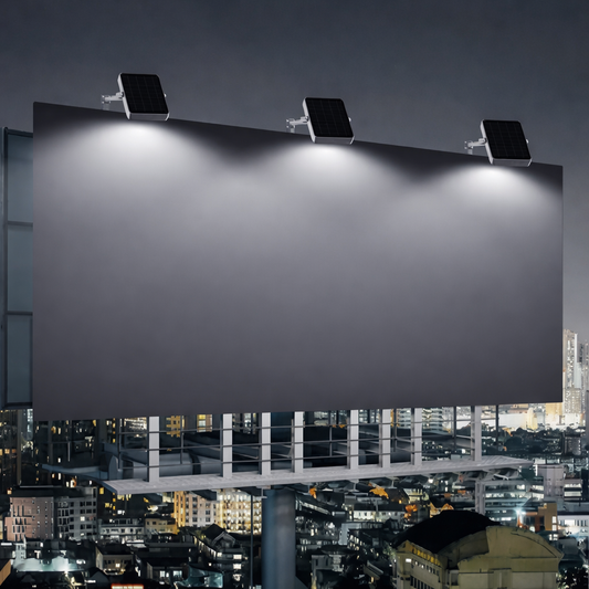 Application image for the solar flood light
