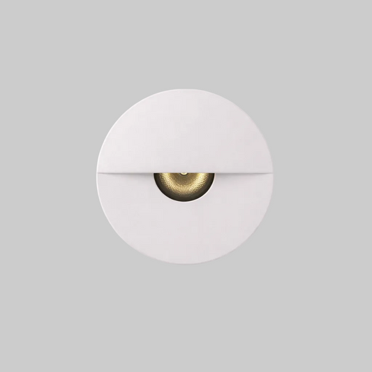 LED recessed step light
