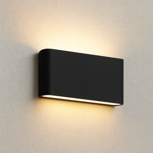 Wall-mounted light with COB/SMD base lamp