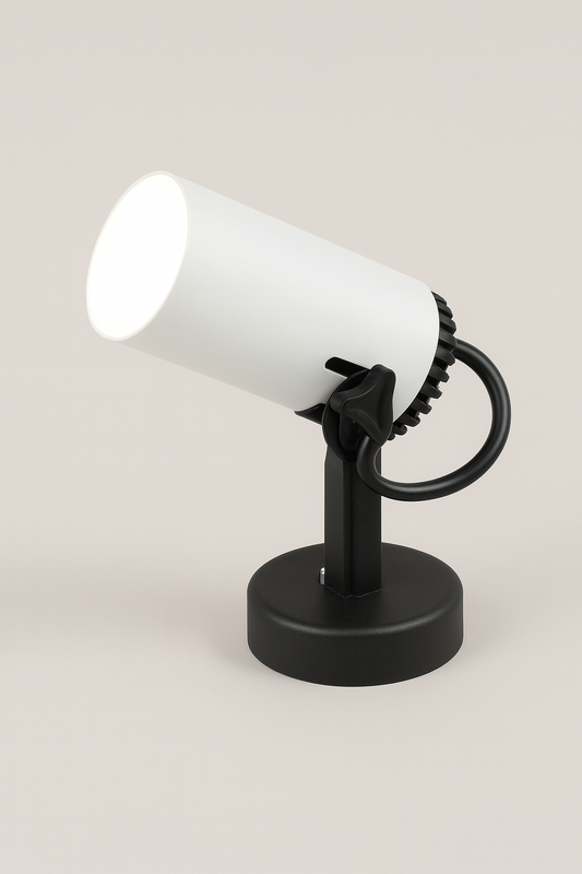 Wall mounted spotlight with E27 base light 