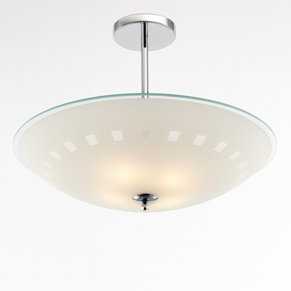 Suspended decorative light with E27 base lamp