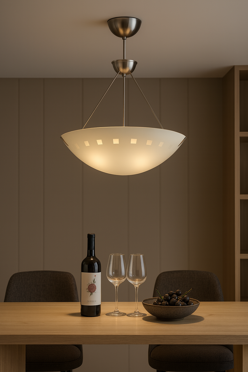 Application image for the suspended pendant light