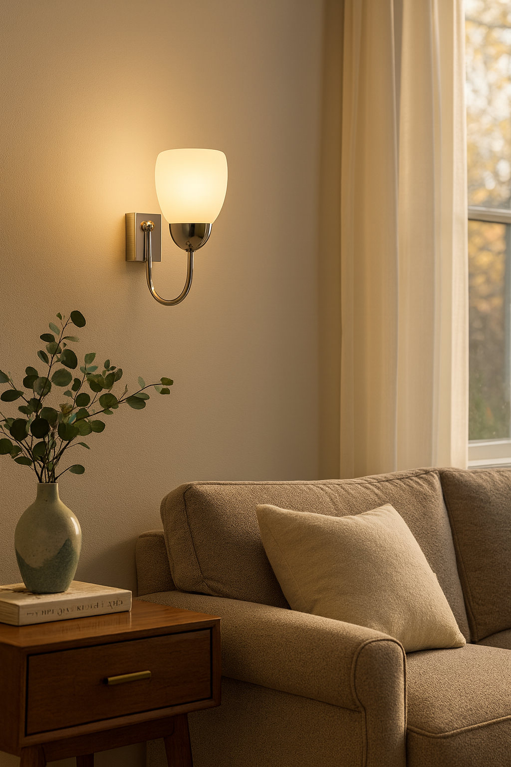 Application image of the wall light 20751WB2