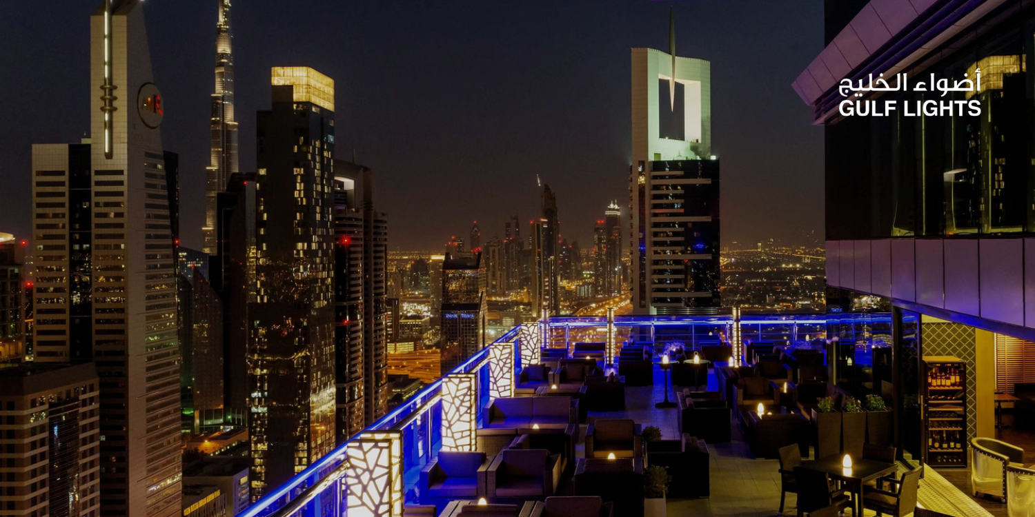 Four Points by Sheraton Sheikh Zayed Road Dubai lighting design by Gulf Lights