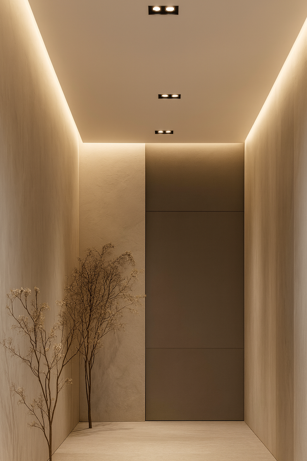 Application image for the mounted aluminum profile 