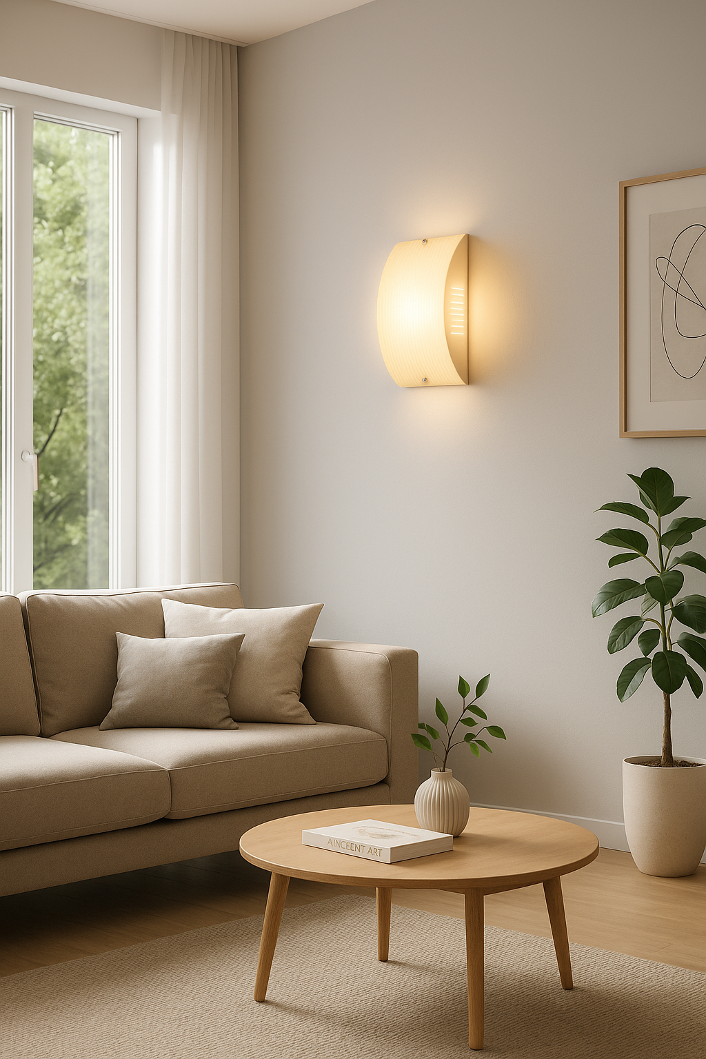 Application image of the wall light 67038