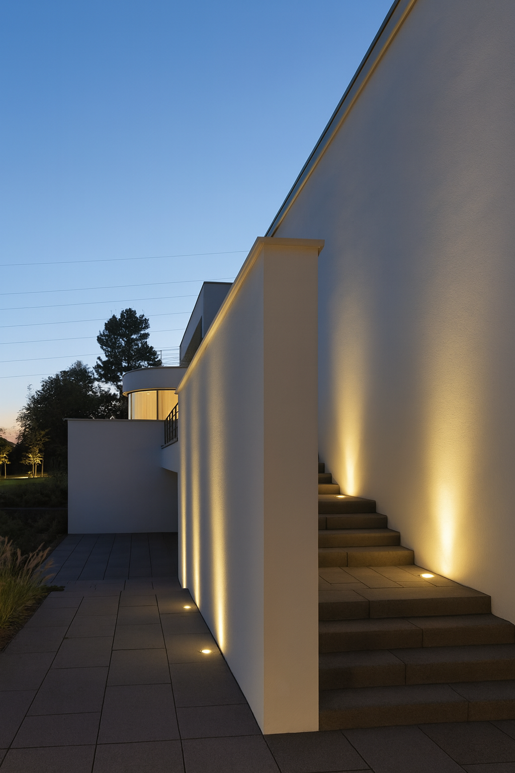 Application image of the outdoor up light 80011