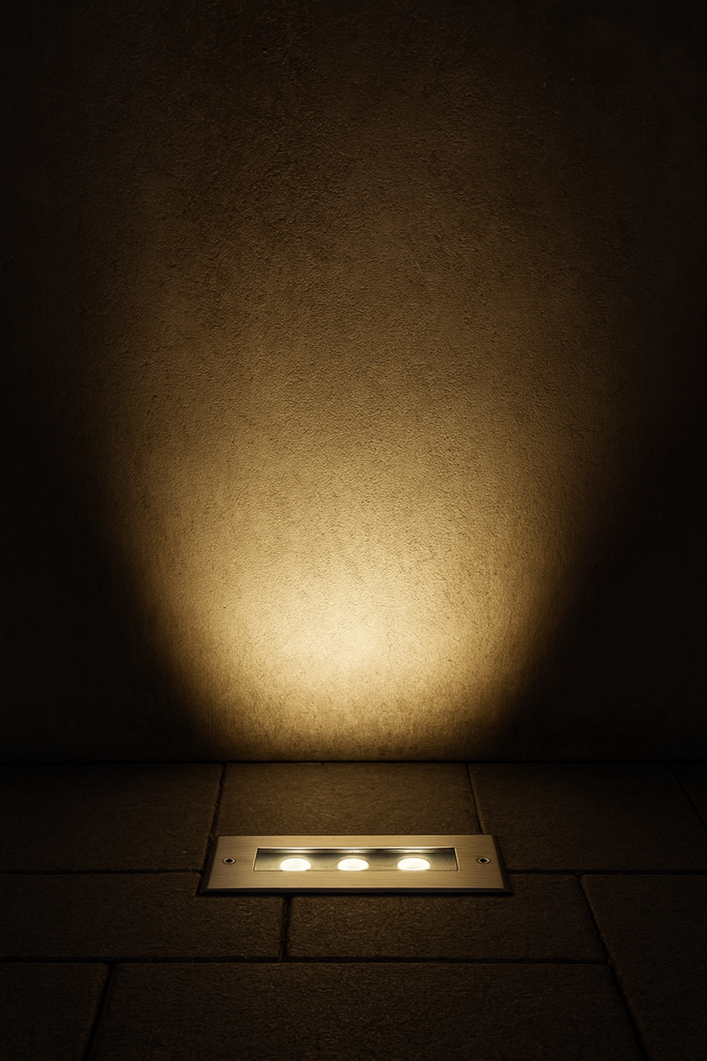 Application image of the inground wall washer