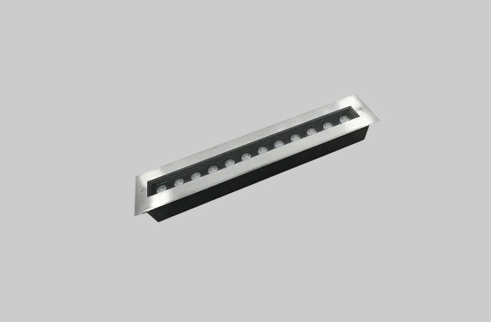 LED strip light on a white background
