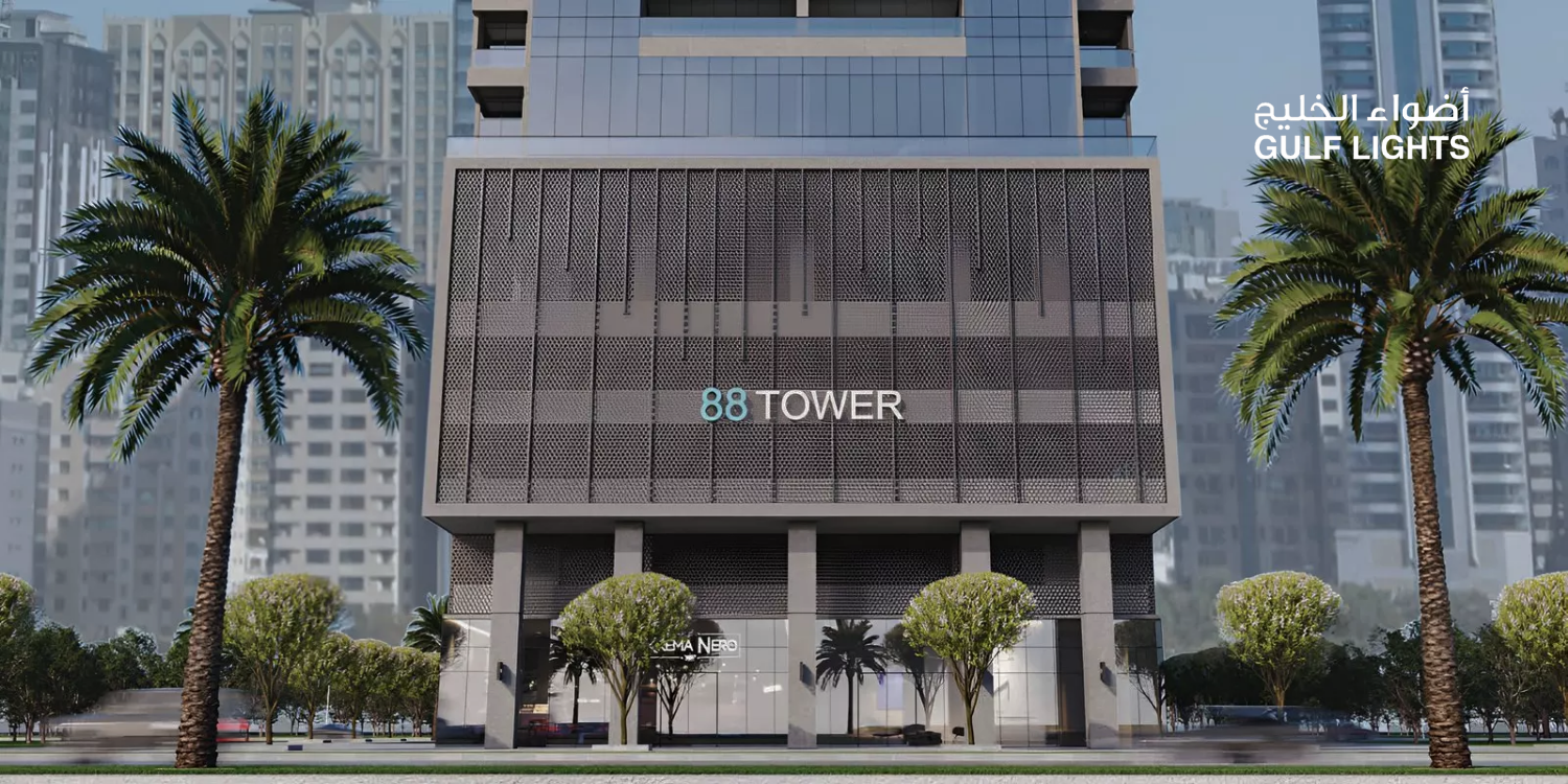 88 Tower Lighting at Sharjah, UAE