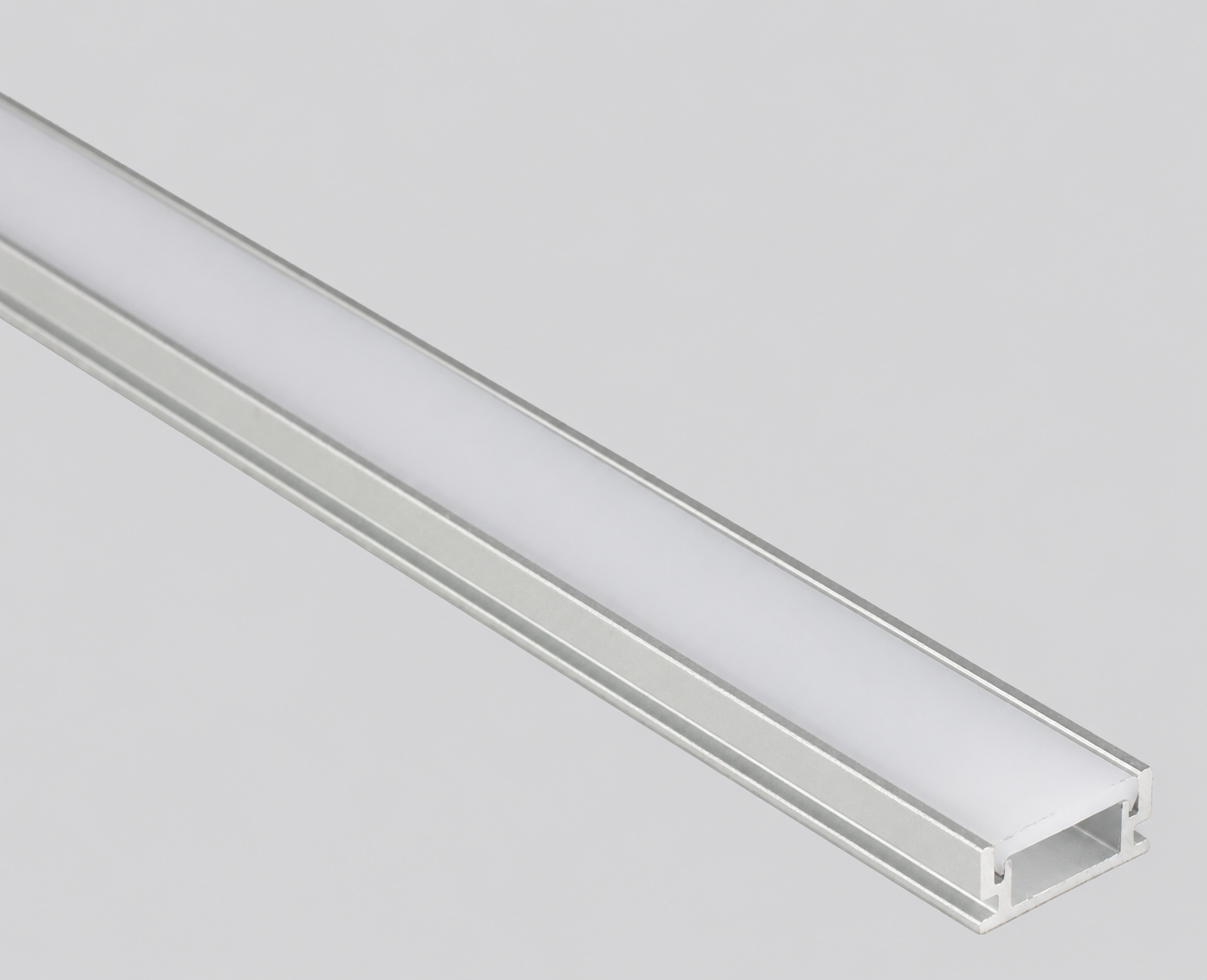 Mounted aluminium profile with COB/SMD base lamp