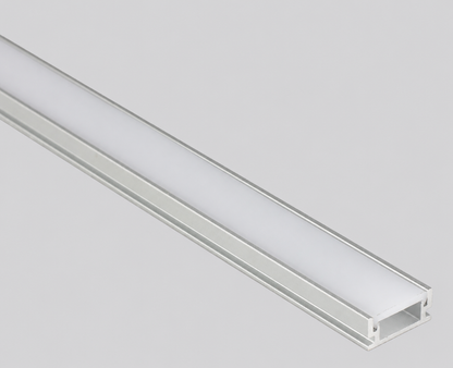 Mounted aluminium profile with COB/SMD base lamp