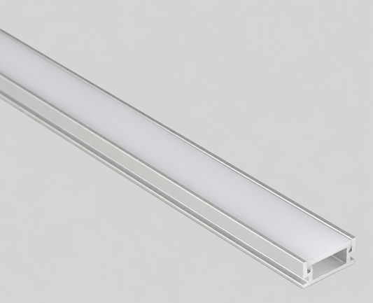 Mounted aluminium profile with COB/SMD base lamp
