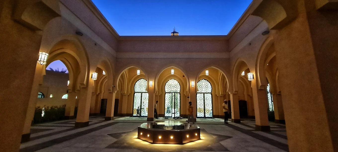 Abdulla Alshiraw Mosque Lighting Project in Sharjah, UAE