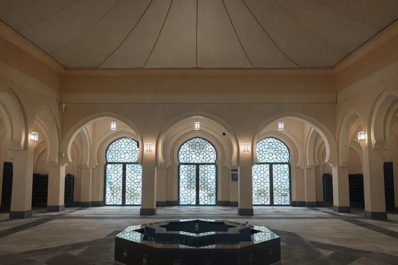 Abdulla Alshiraw Mosque Lighting Project in Sharjah, UAE