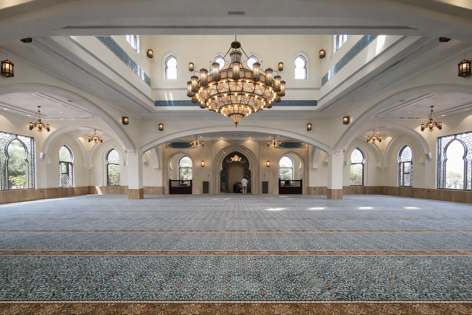 Abdulla Alshiraw Mosque Lighting Project in Sharjah, UAE