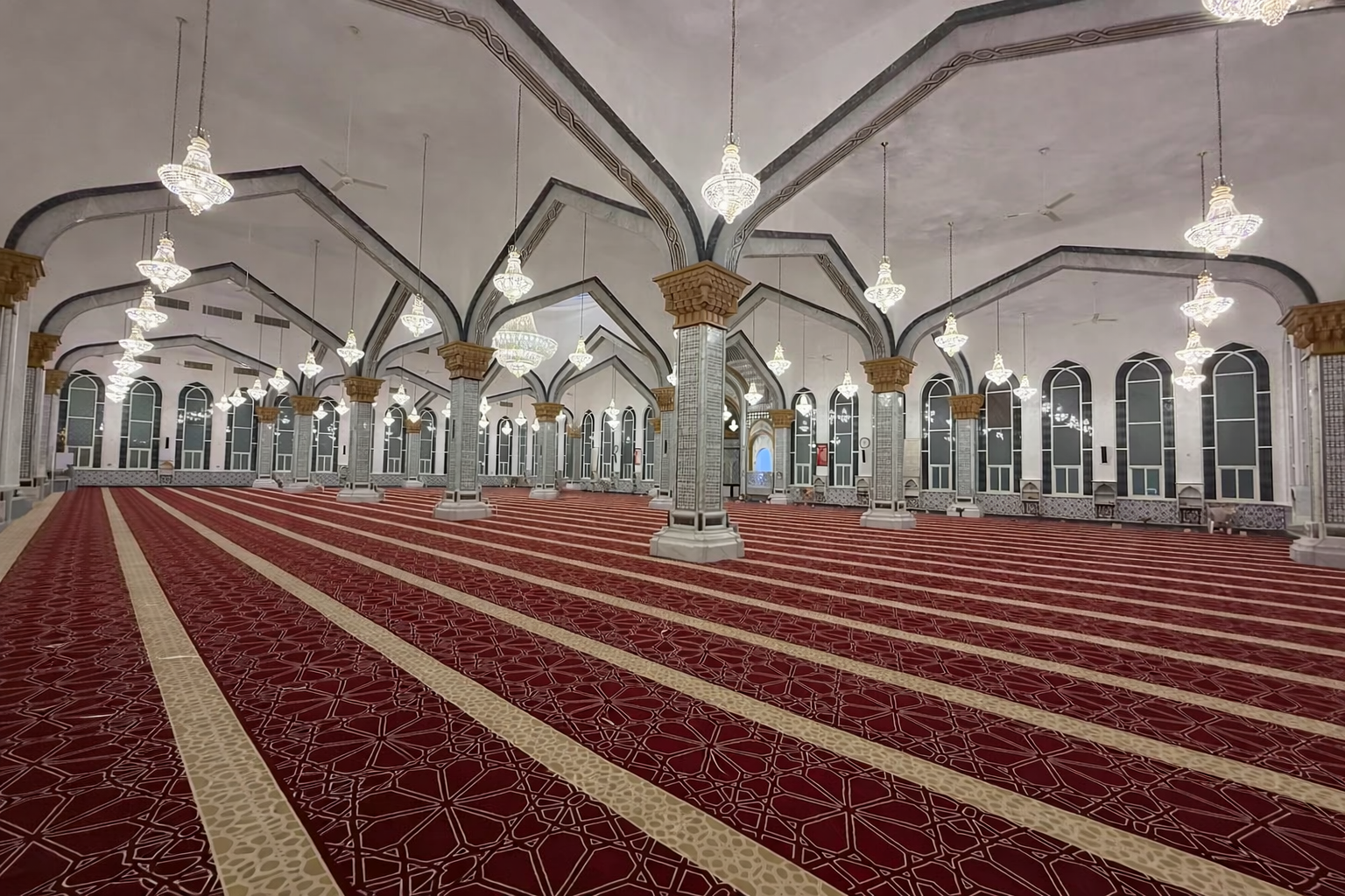 Ahmad Bin Hanbal Mosque Lighting Project in Sharjah UAE