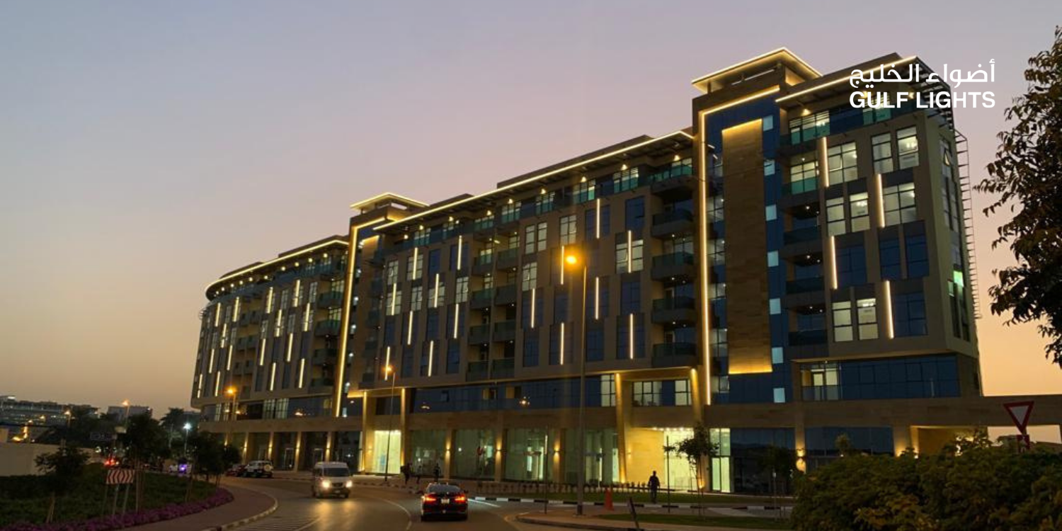 Airport view building at dubai, UAE