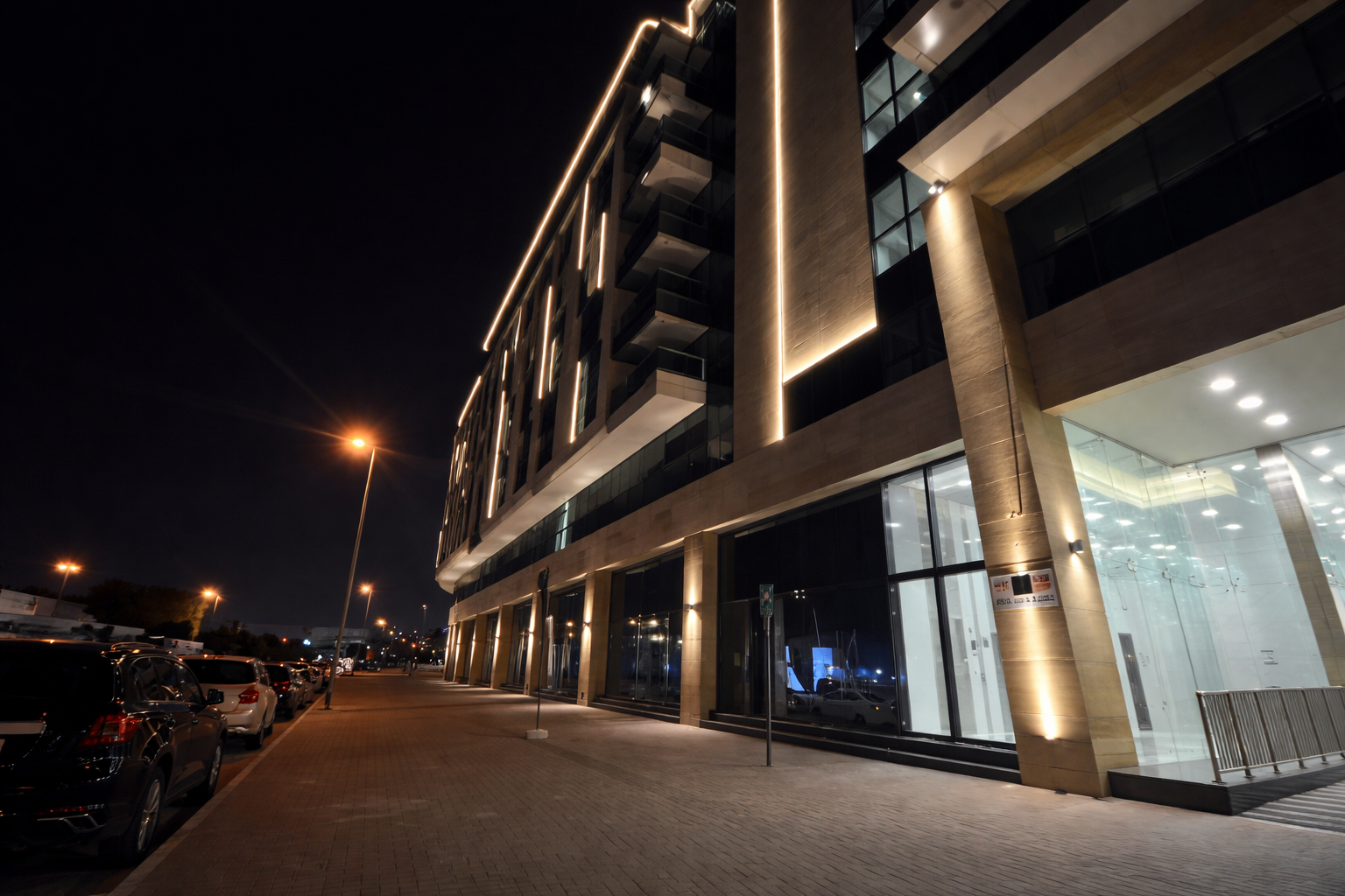 Airport view building at Dubai, UAE 