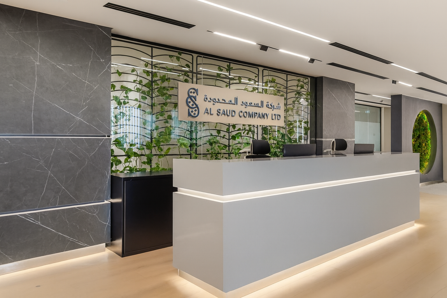 Al Saud Real Estate HQ Lighting at Sharjah UAE