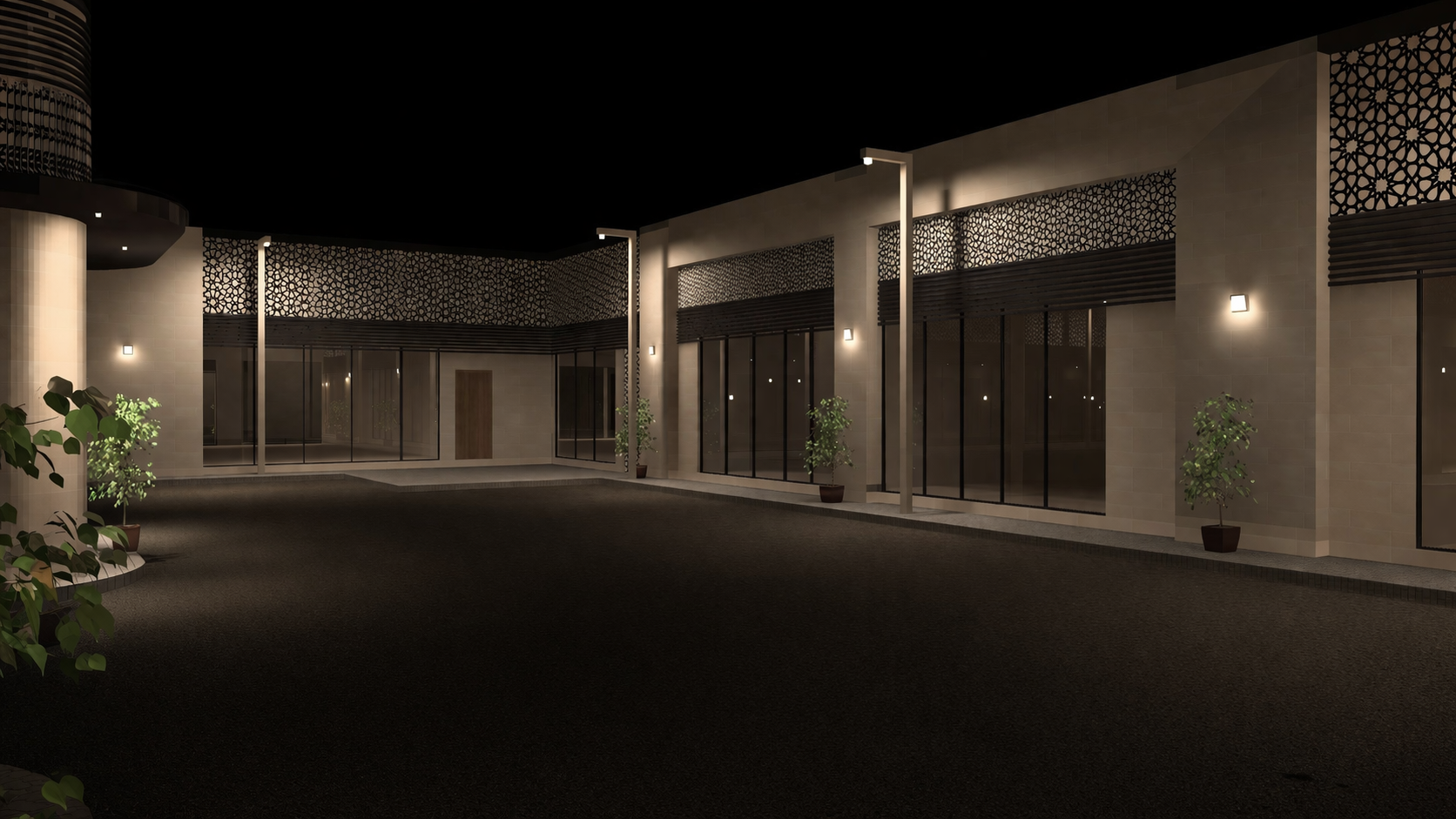 Al Soor Showroom Complex Lighting at Sharjah UAE