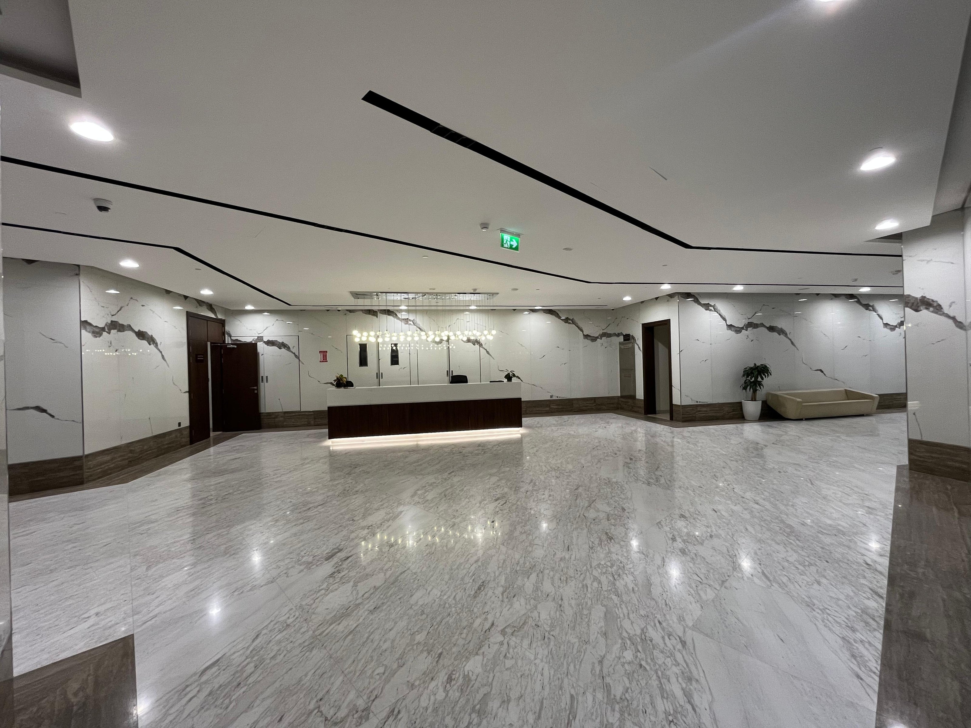 Al naboodah buiding lighting at Dubai, UAE