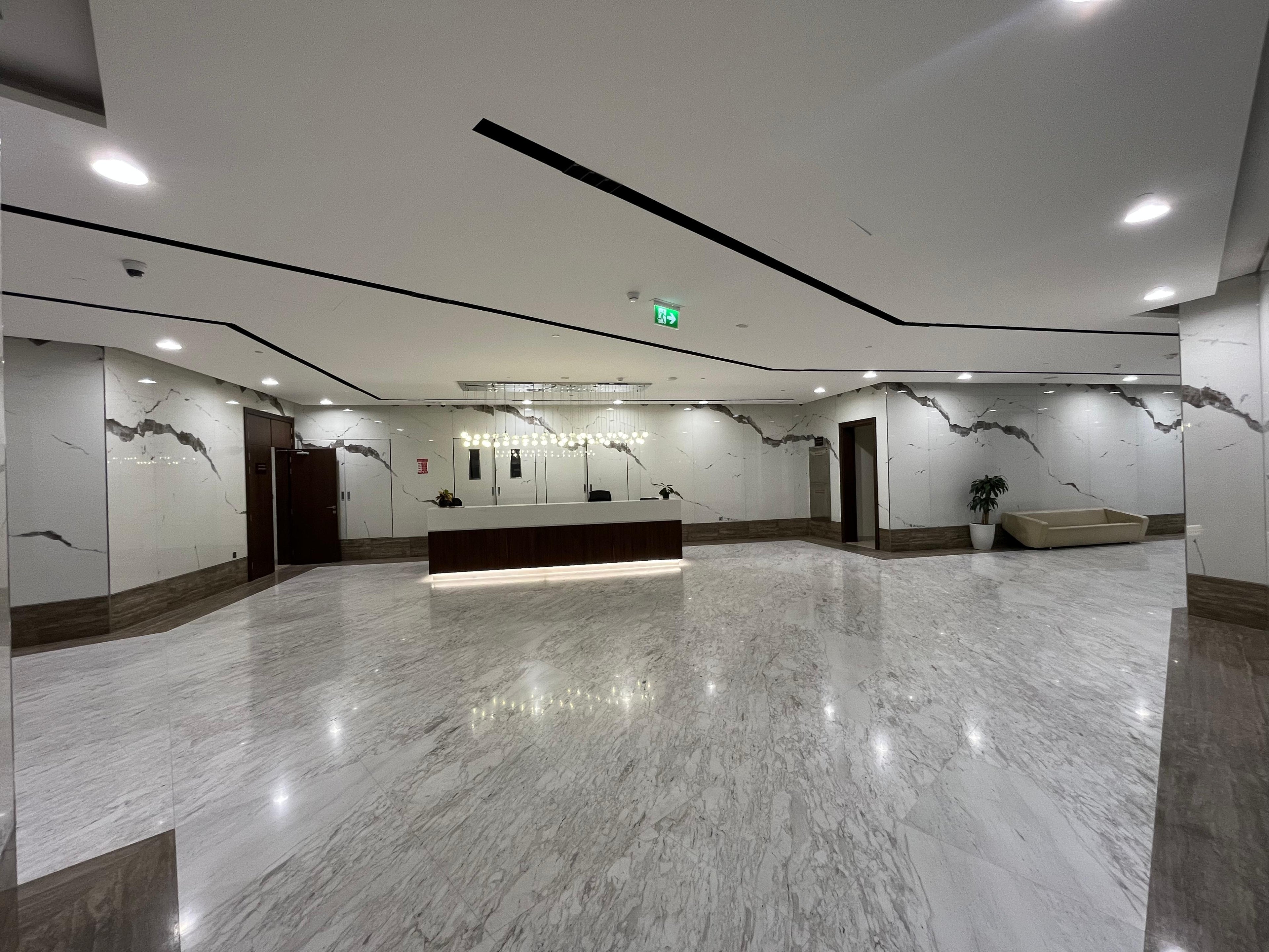 Al naboodah buiding lighting at Dubai, UAE