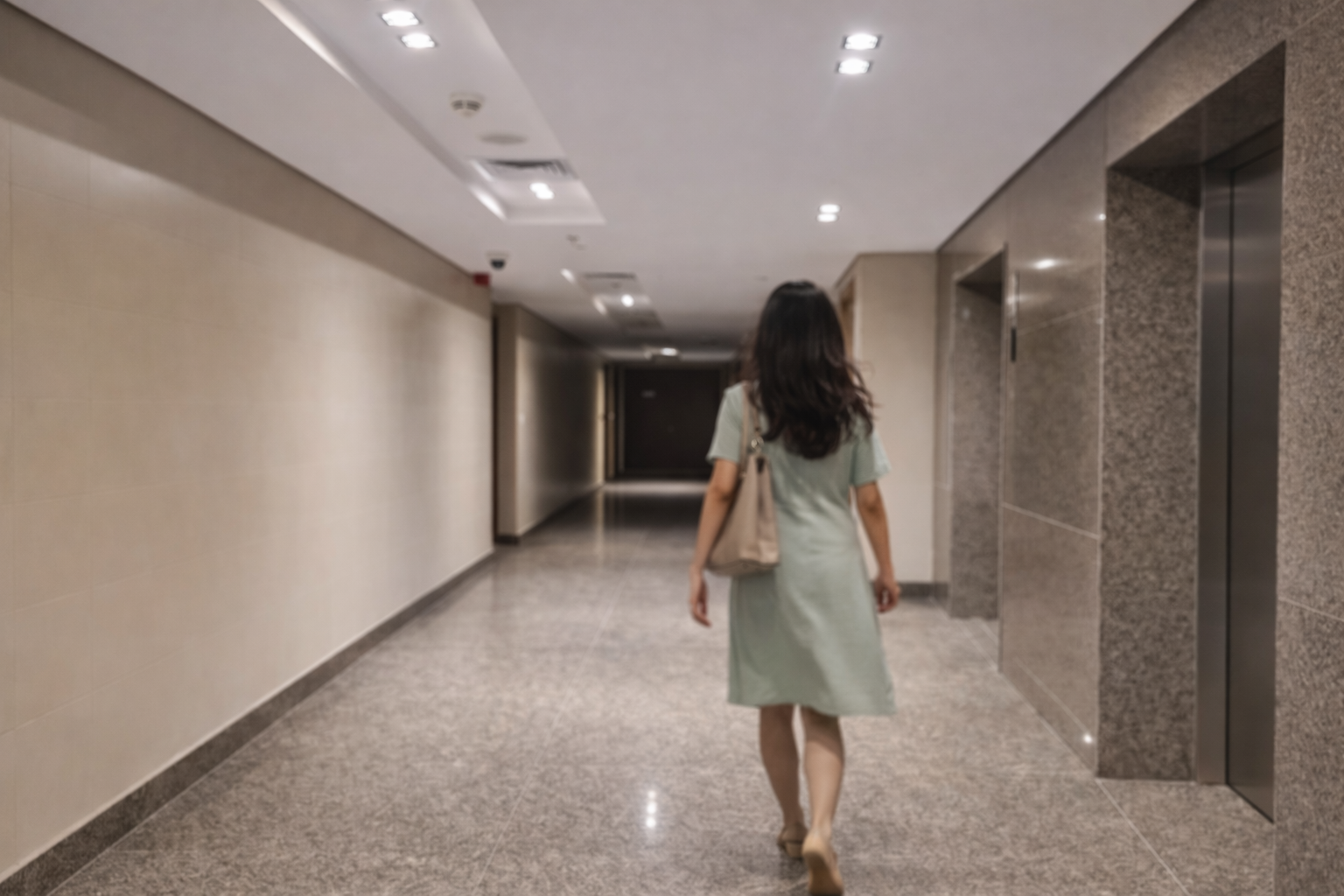 Al nad building lighting at Dubai, UAE