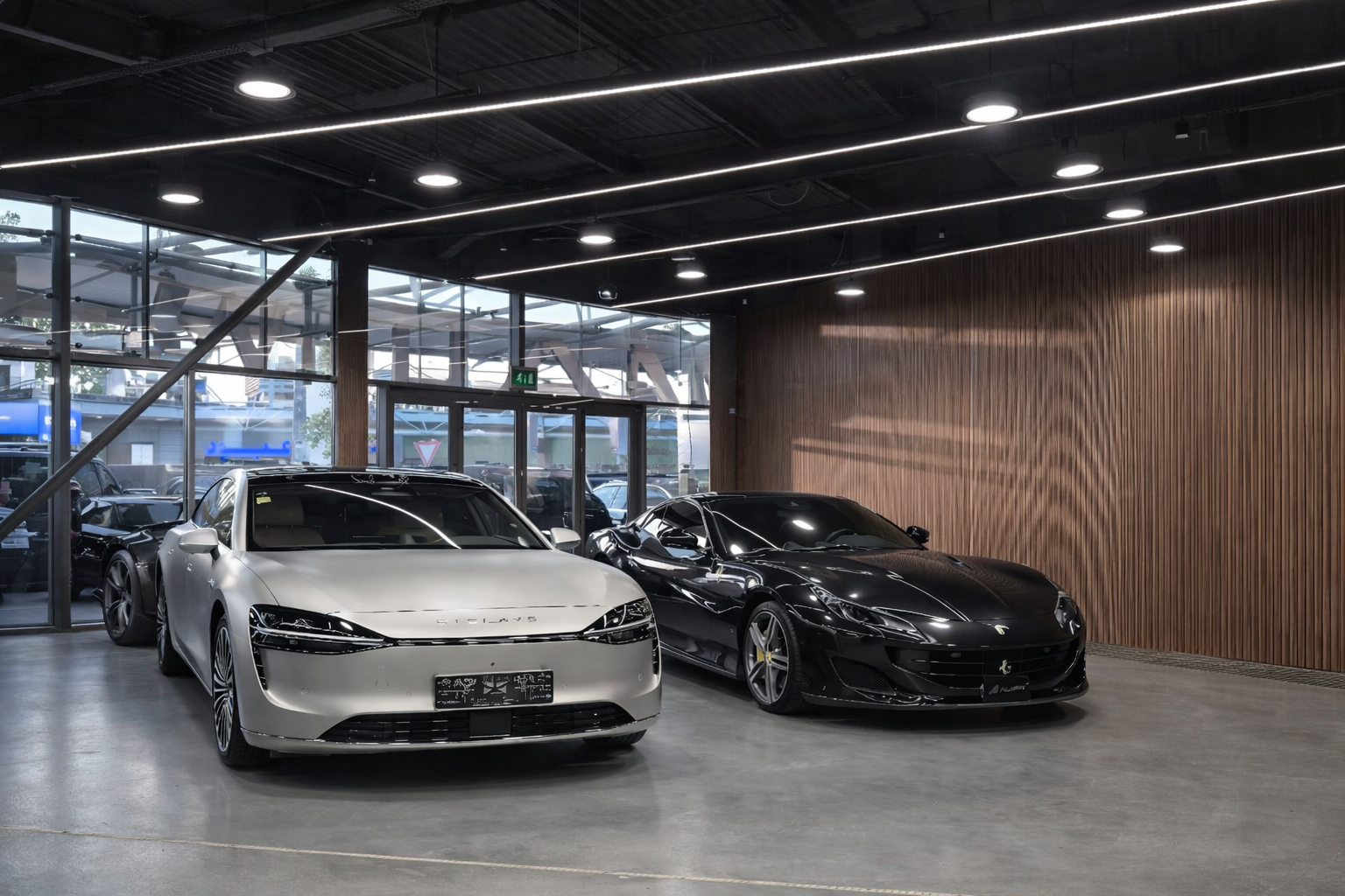 Alwan Global Cars Lighting at Dubai, UAE