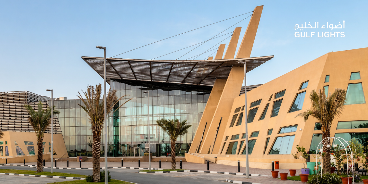 American School of Creative Science Gym Lighting at Sharjah, UAE