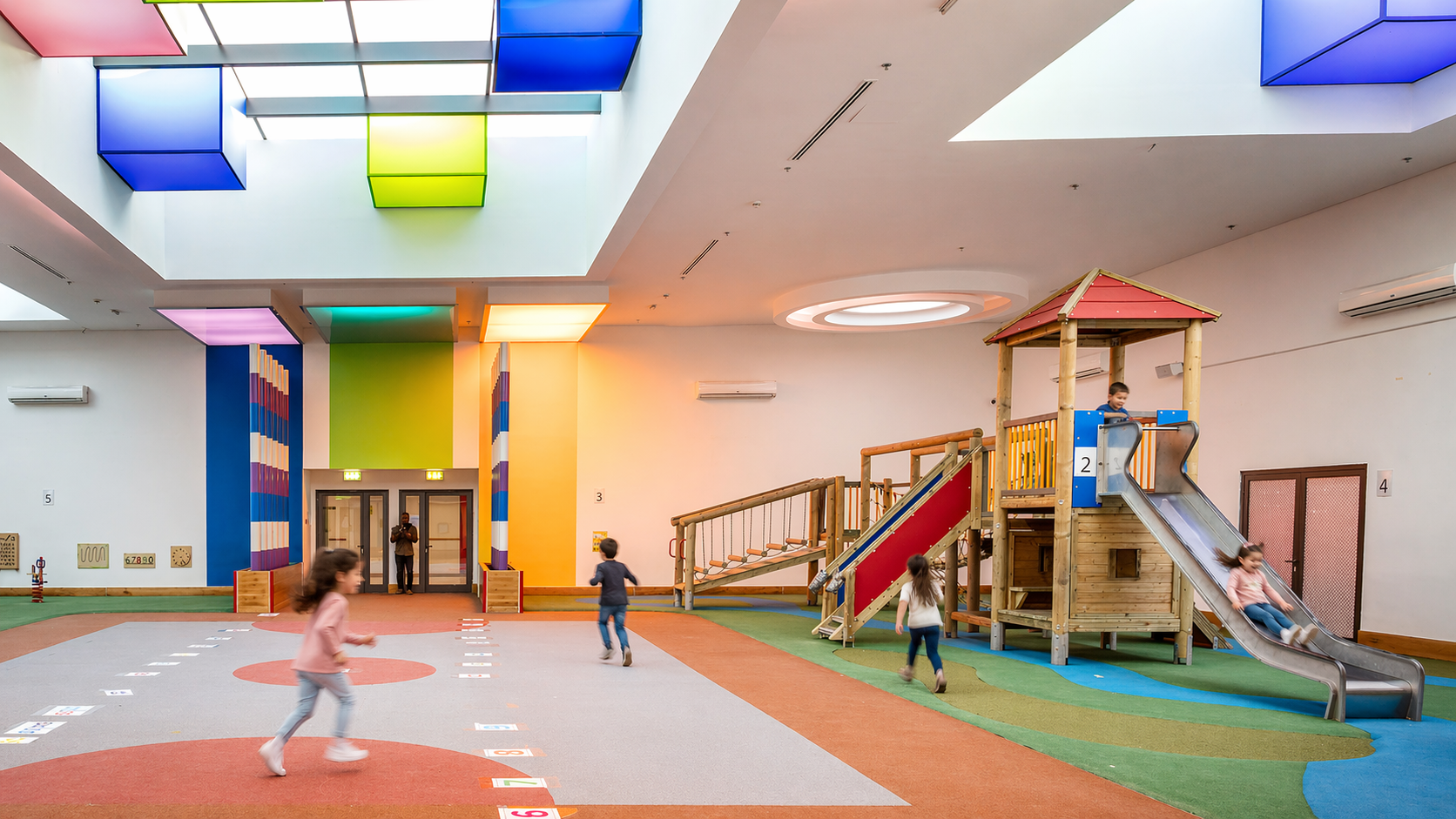 American School of Creative Science Gym Lighting at Sharjah UAE