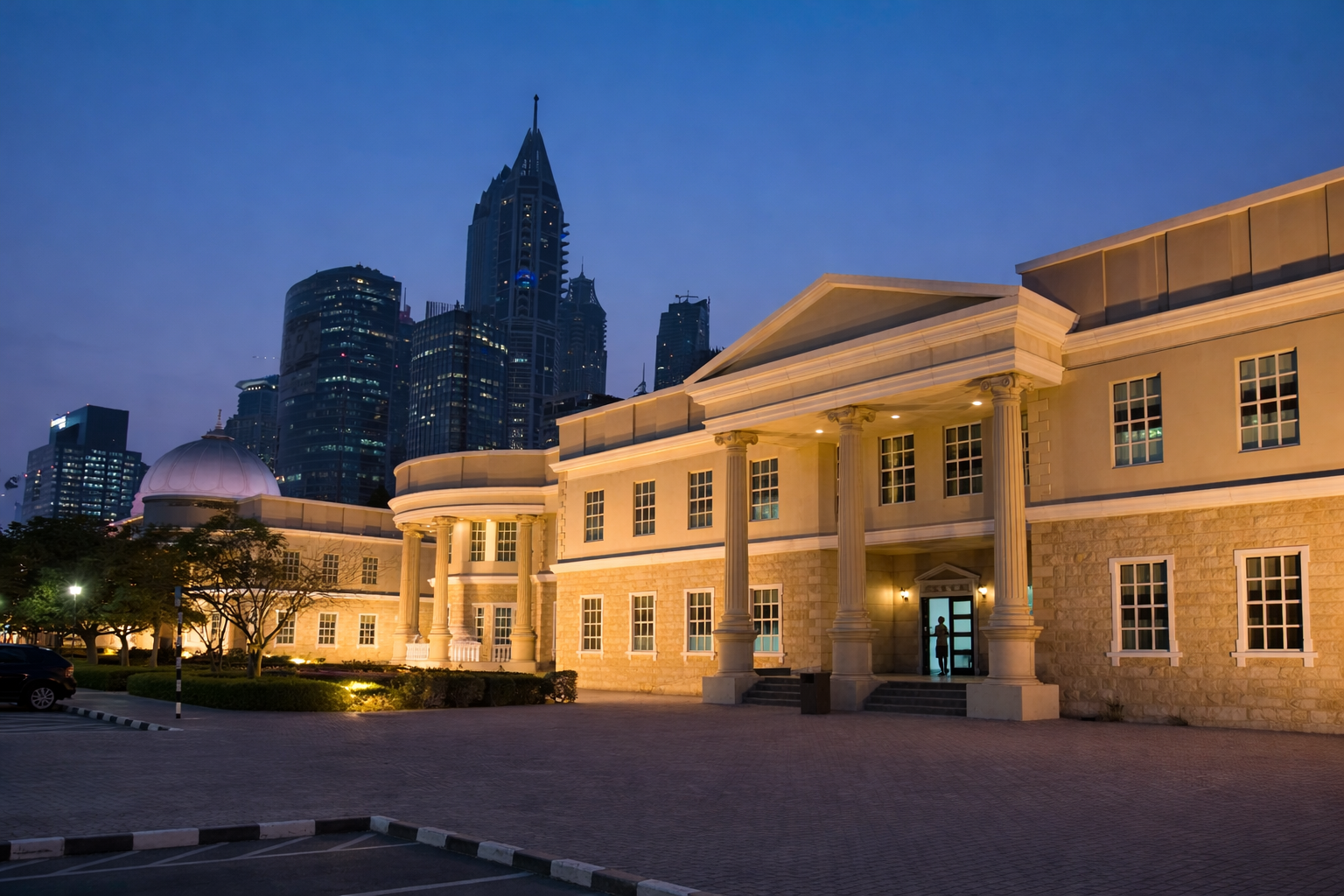 American University in Dubai Lighting at Dubai, UAE