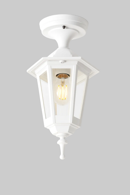 Mounted ceiling light with E27 base lamp